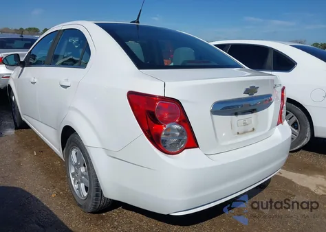 2012 Chevrolet Sonic 2Lt z USA, uszkodzony, nr VIN 1G1JC5SHXC4114525